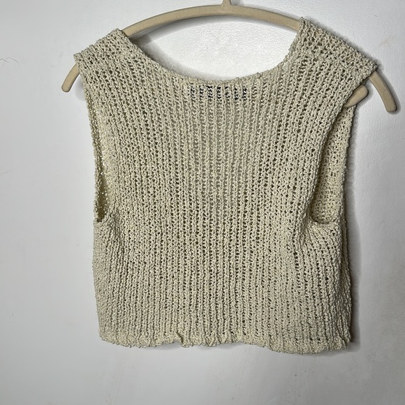 Open Project OPEN YY Off-White Open Knit Cardigan - Picture 6 of 7